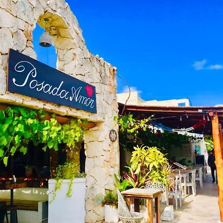 Posada Amor Hotel Boutique プエルト・モレロス エクステリア 写真