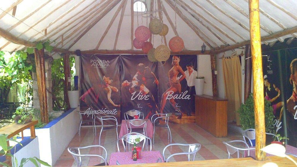 Posada Amor Hotel Boutique プエルト・モレロス エクステリア 写真